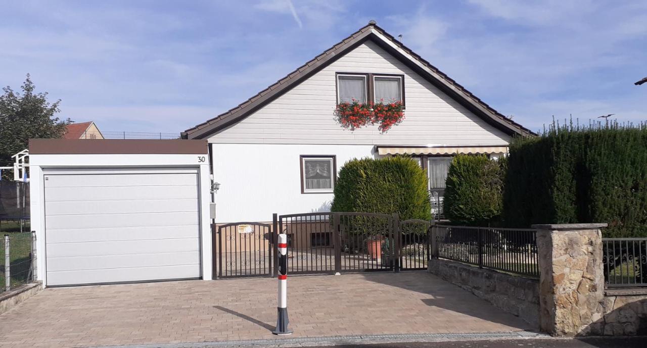 Ferienwohnung Seegarten Waldbuttelbrunn Bagian luar foto